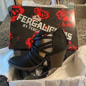 Brand New Black Booties - Size 6